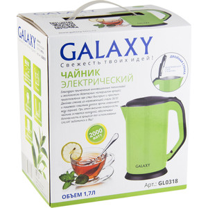 Чайник электрический GALAXY GL0318 зеленый - фото 5