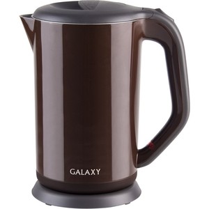 Чайник электрический GALAXY GL0318 коричневый - фото 1