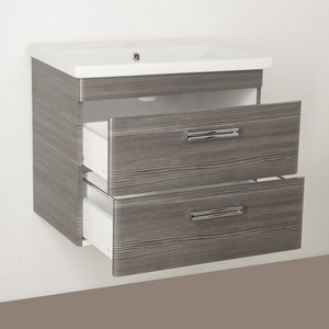 Мебель для ванной Style line Лотос 80 шелк зебрано