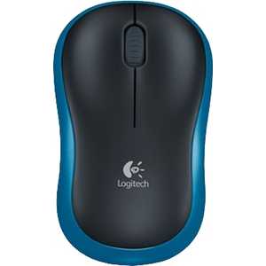 Мышь Logitech M185 Blue-Black (910-002239)