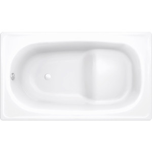 Ванна стальная BLB Europa Mini 105х70 см, сидячая (B05E22001) ванна kaldewei eurowa form plus сталь 160x70 см