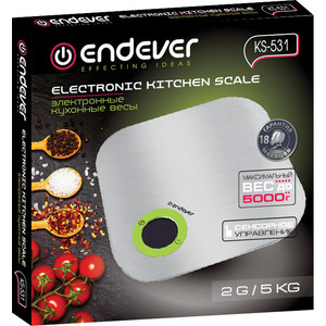 Весы кухонные Endever KS 531