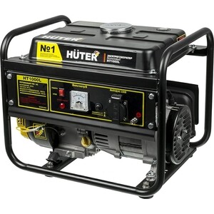 Генератор бензиновый Huter HT1000L генератор бензиновый huter ht950a