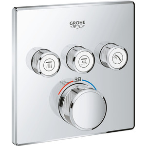 Термостат для ванны Grohe Grohtherm SmartControl накладная панель, для 35600 (29126000) смеситель для ванны grohe quadra накладная панель для 35501 19456000
