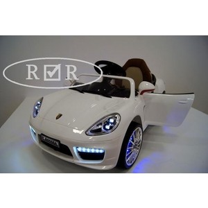 Детский электромобиль RiverToys Porsche Panamera - А 444 АА (КОЖА)