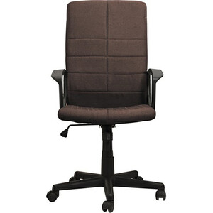 Кресло офисное Brabix Focus EX-518 ткань коричневое (531577) прорезиненные колеса ролики для кресла brabix