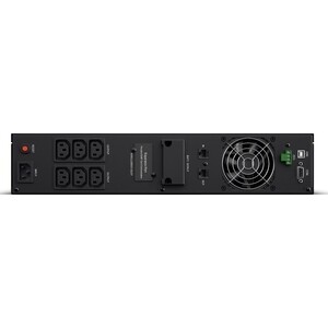 Источник бесперебойного питания CyberPower OLS1500ERT2U 1500VA/1350W USB/RS-232/EPO/SNMPslot/RJ11/45/(6 IEC)