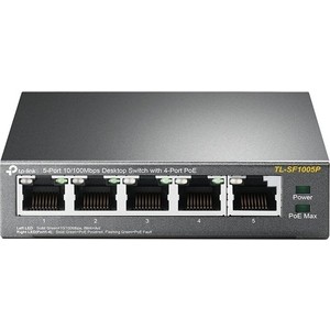 Коммутатор TP-Link TL-SF1005P коммутатор tp link 5 port desktop 10g unmanaged switch