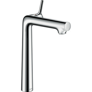 Смеситель для раковины Hansgrohe Talis S высокий, с донным клапаном, хром (72115000) смеситель для ванной комнаты cersanit odra высокий для раковины с клик клак 63054