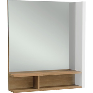 Зеркало Jacob Delafon Terrace 60x68,5 см, подсветка справа (EB1180D-NF) зеркало со светодиодной подсветкой 50 65 см jacob delafon parallel eb1410 nf