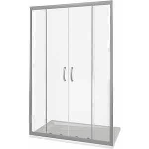 Душевая дверь Good Door Infinity WTW-TD-160-C-CH 160х185 прозрачная, хром (ИН00084)