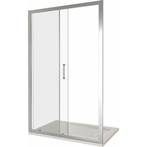 Душевая дверь Good Door Latte WTW 110х185 прозрачная, хром матовый (WTW-110-C-WE)