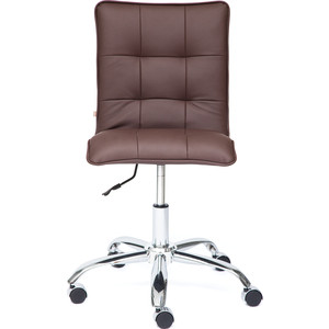 Кресло TetChair ZERO кож/зам коричневый 36-36 стул tetchair eli mod 8202 металл ткань коричневый g 062 61