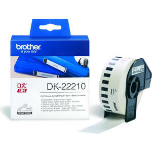 Лента Brother DK22210 лента для печати наклеек brother