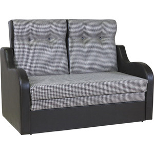 Диван-кровать Шарм-Дизайн Классика 2В рогожка коричневый кресло для отдыха шарм дизайн классика в корфу коричневый и экокожа шоколад