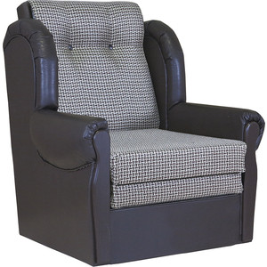 Кресло-кровать Шарм-Дизайн Классика М рогожка коричневый тахта шарм дизайн классика 120 рогожка серый