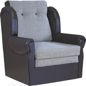 Кресло-кровать Шарм-Дизайн Классика М шенилл серый кушетка шарм дизайн малыш шенилл серый узоры