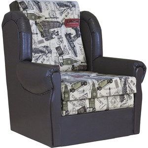 Кресло-кровать Шарм-Дизайн Классика М велюр париж диван книжка шарм дизайн классика д 140 рогожка бежевый