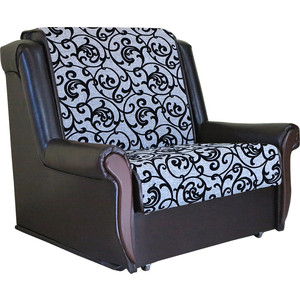 Кресло-кровать Шарм-Дизайн Аккорд М шенилл серый кресло кровать шарм дизайн шарм экокожа беж и шенилл беж