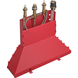 Механизм Hansgrohe для смесителя на борт ванны, четыре отверстия (13444180) скрытая часть смесителя ideal standard