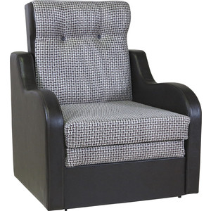 Кресло-кровать Шарм-Дизайн Классика В рогожка коричневый. кресло для отдыха шарм дизайн классика в корфу коричневый и экокожа шоколад