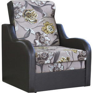 Кресло-кровать Шарм-Дизайн Классика В велюр цветы.