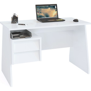 Письменный стол СОКОЛ КСТ-115 белый