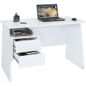 Письменный стол СОКОЛ КСТ-115 белый