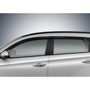 Дефлекторы окон AutoFlex для Hyundai Tucson III (2015-2020), акрил, 4 шт., 823005