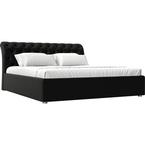 Кровать Мебелико Сицилия эко-кожа черный кровать мебелико сицилия эко кожа бежевый