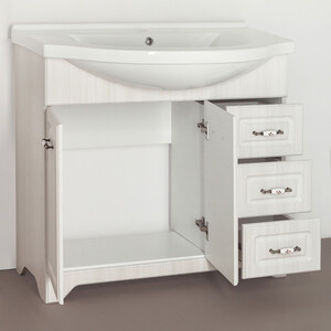 Мебель для ванной Style line Олеандр-2 Люкс 90 рельеф пастель