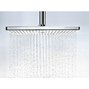 Верхний душ с кронштейном Hansgrohe Rainmaker Select 460 для 24010180, потолочный, белый/хром (24004400)