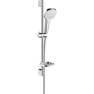 Душевой гарнитур Hansgrohe Croma Select E Vario 65 см 3 режима, с мыльницей (26586400)