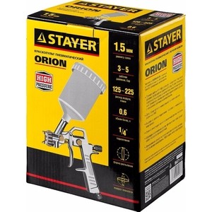 Краскопульт пневматический Stayer Master ORION 1,5 мм (06471-1.5)