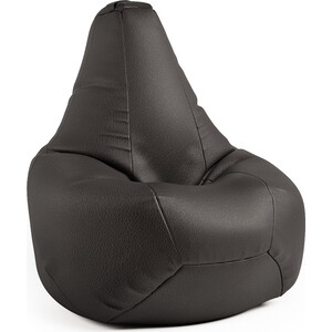 Кресло Шарм-Дизайн Груша экокожа коричневый