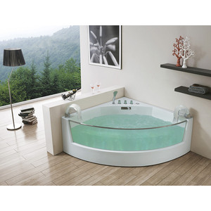 Акриловая ванна Gemy 150x150 с аэромассажем (G9080)