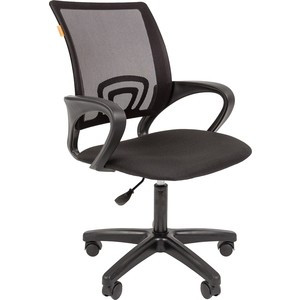 Офисное кресло Chairman 696 LT TW-01 черный офисное кресло chairman 755 экопремиум красный 00 07107981
