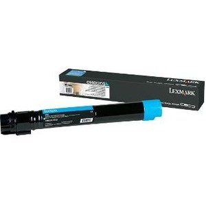 Картридж Lexmark C950X2CG голубой 24000 стр. картридж для лазерного принтера lexmark c950x2kg оригинал
