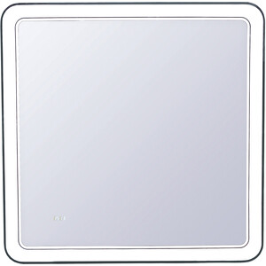 Зеркало Style line Атлантика 80 с подсветкой, белое (СС-00000671) зеркало шкаф style line венеция 90 с подсветкой белый 4650134470574