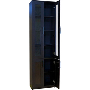 Книжный шкаф Шарм-Дизайн Симфония-2 60x30x220 венге