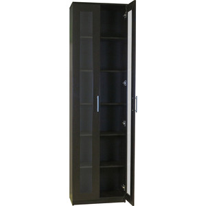 Книжный шкаф Шарм-Дизайн Симфония-1 60x30x220 венге
