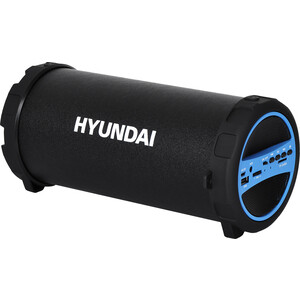 Портативная колонка Hyundai H-PAC220 (стерео, 10Вт, USB, Bluetooth, FM) черный