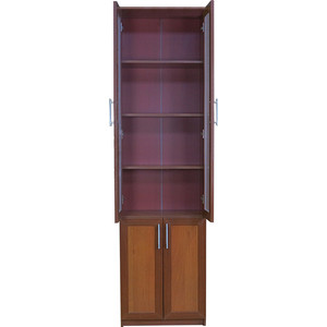 Книжный шкаф Шарм-Дизайн Симфония-2 60х30х220 орех