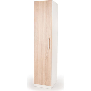 Шкаф пенал Шарм-Дизайн Шарм 40х45 белый+дуб сонома шкаф пенал шарм дизайн соло 40х60 венге белый