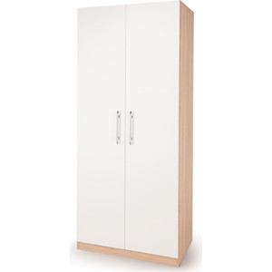 Шкаф для одежды Шарм-Дизайн Шарм 90х60 дуб сонома+белый