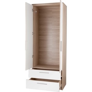 Шкаф с ящиками Шарм-Дизайн Соло 60х60 дуб сонома+белый