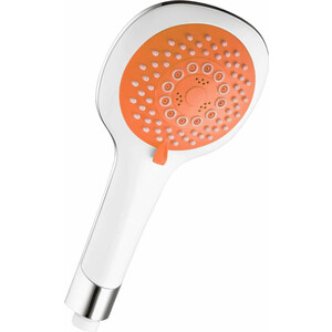 Ручной душ Lemark 5 режимов, хром/оранжевый (LM0815COrange) вентилятор ручной gsmin fruit 2 шт оранжевый
