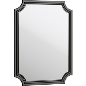 Зеркало Aqwella LaDonna 72x95 черное (LAD0207BLK) зеркало 50x80 см aqwella alicante alic 02 05