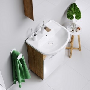 Мебель для ванной Aqwella Вега 55x45 дуб сонома