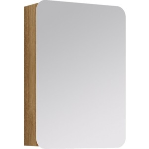 Зеркальный шкаф Aqwella Вега 50x70 дуб сонома (Veg.04.05) зеркальный шкаф sanstar тоскана 60х73 дуб сонома светлый 408 1 2 4 1